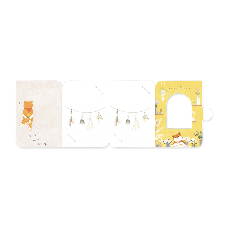 ナカバヤシ フォトスタンドカード/チェキ/いぬ PSTC-CK-101-2