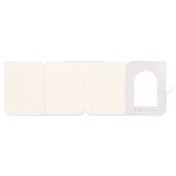 ナカバヤシ フォトスタンドカード/L判/ケーキ PSTC-L-101-4