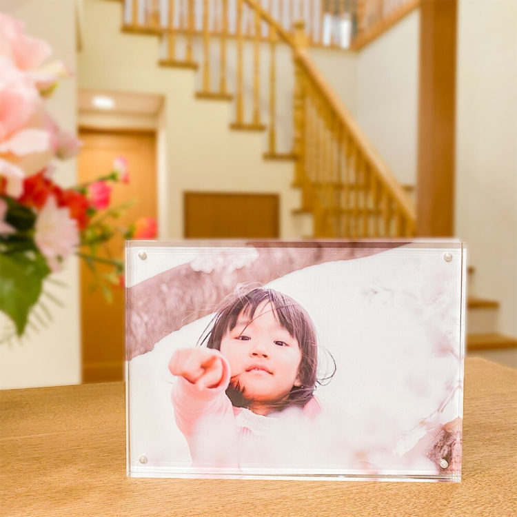 ナカバヤシ アクリルマグネットフレーム / フォトフレーム 2L判 フ-ACM-2Lの商品画像9枚目