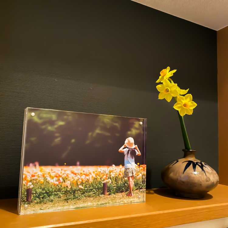 ナカバヤシ アクリルマグネットフレーム / フォトフレーム 2L判 フ-ACM-2Lの商品画像10枚目