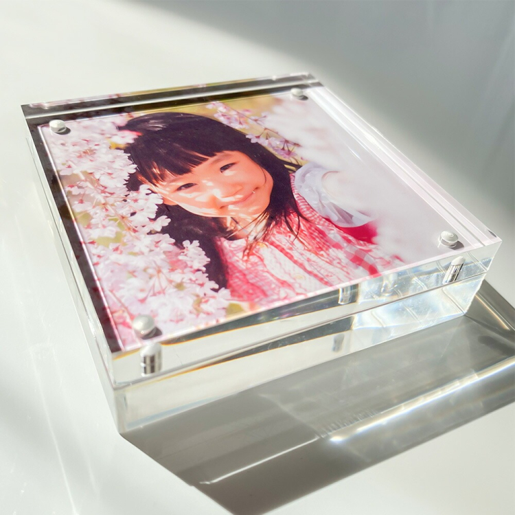 ナカバヤシ アクリルマグネットフレーム / フォトフレーム ましかく89判 フ-ACM-89の商品画像8枚目