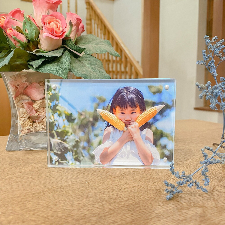 ナカバヤシ アクリルマグネットフレーム / フォトフレーム L判 フ-ACM-Lの商品画像8枚目