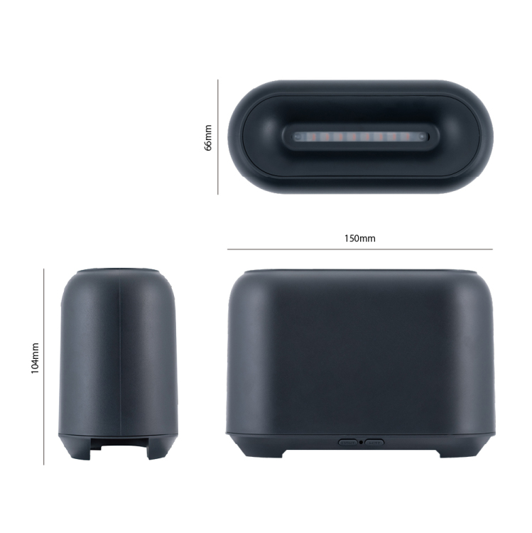 ナカバヤシ 超音波アロマディフューザー/ホワイト UA-068Wの商品画像12枚目