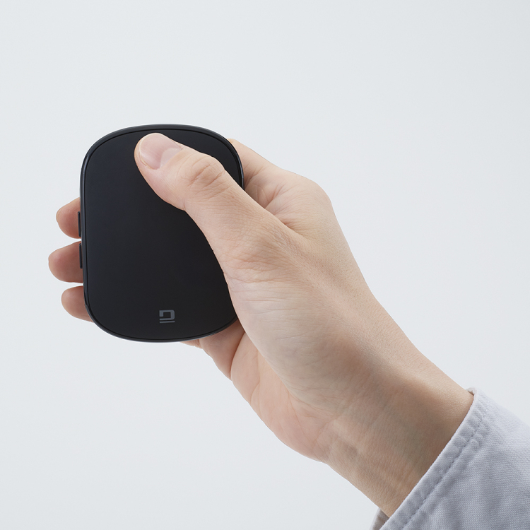 ナカバヤシ 無線充電式スライド静音5ボタンBlueLEDマウス/ブラック MUS-RKF235BK (tm) の商品画像17枚目