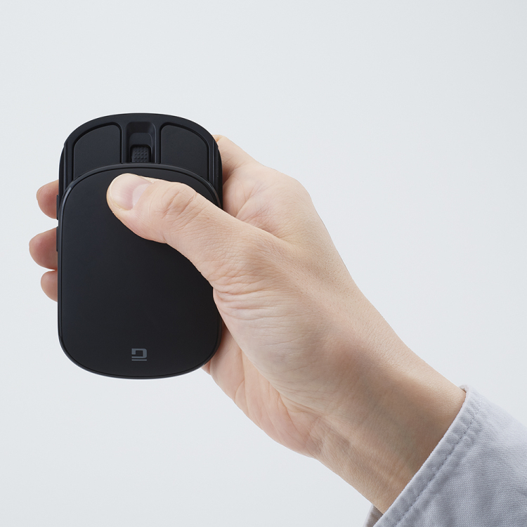 ナカバヤシ 無線充電式スライド静音5ボタンBlueLEDマウス/ブラック MUS-RKF235BK (tm) の商品画像18枚目