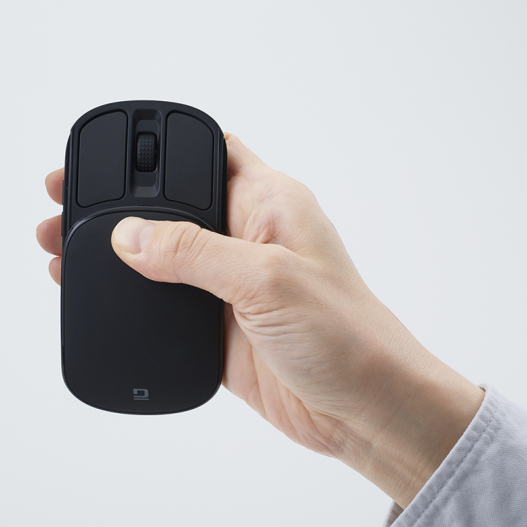 ナカバヤシ 無線充電式スライド静音5ボタンBlueLEDマウス/ブラック MUS-RKF235BK (tm) の商品画像20枚目