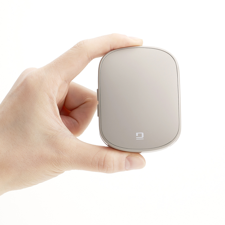 ナカバヤシ 無線充電式スライド静音5ボタンBlueLEDマウス/グレージュ MUS-RKF235GY (tm)の商品画像2枚目