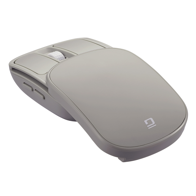 ナカバヤシ 無線充電式スライド静音5ボタンBlueLEDマウス/グレージュ MUS-RKF235GY (tm)の商品画像8枚目