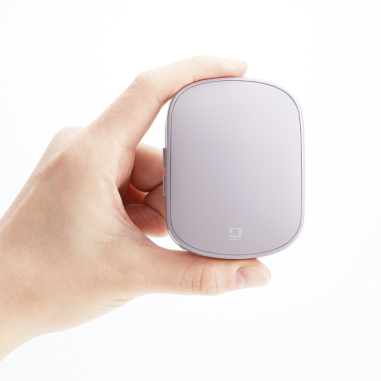 ナカバヤシ 無線充電式スライド静音5ボタンBlueLEDマウス/Sピンク MUS-RKF235P (tm)の商品画像2枚目