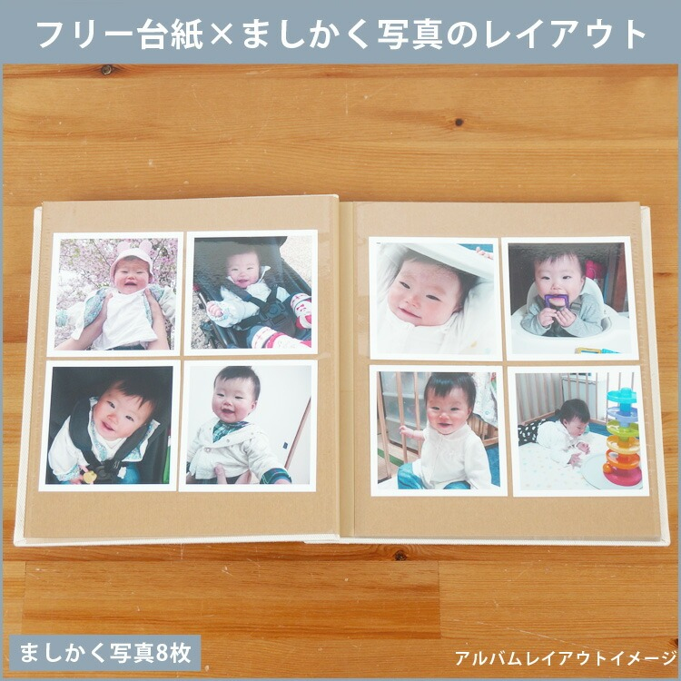 Terracotta【テラコッタ】ナカバヤシ / ブック式フリーアルバム /デミ / ブラウン TER-DB-180-BRの商品画像5枚目