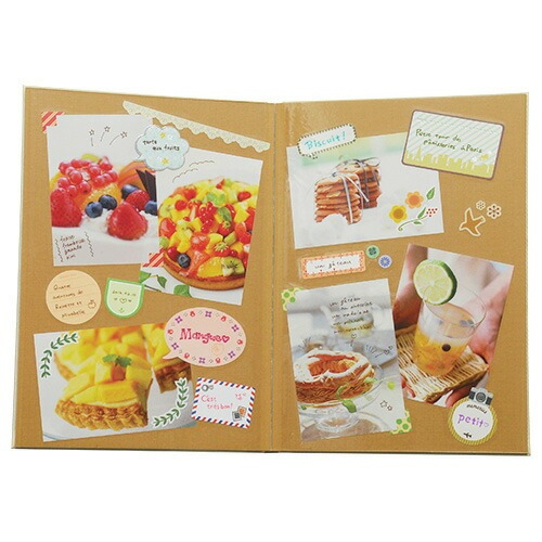 【アルバムの日記念特価】Terracotta【テラコッタ】ナカバヤシ / ブック式フリーアルバム / A4 / レッド TER-A4B-200-Rの商品画像4枚目