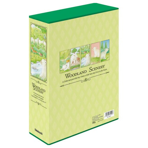 【アルバムの日記念特価】ナカバヤシ 5冊BOXポケットアルバム / L判480枚 ウッドランドシーナリー 5PL-480-1の商品画像3枚目