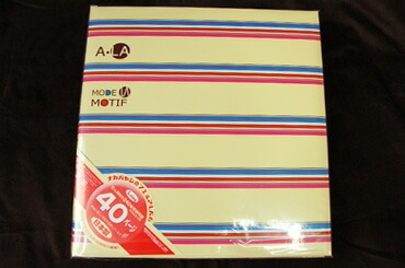 フエルアルバム 白フリー台紙 20枚 アラモードモチーフ 20L-93の商品画像6枚目