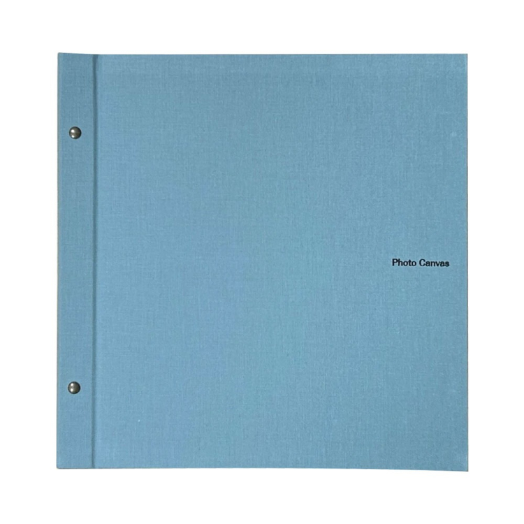 【WEB限定品】Photo Canvas フォトキャンバス 外ビス式フエルアルバム Lサイズ サックスブルー IT-LPC-B
