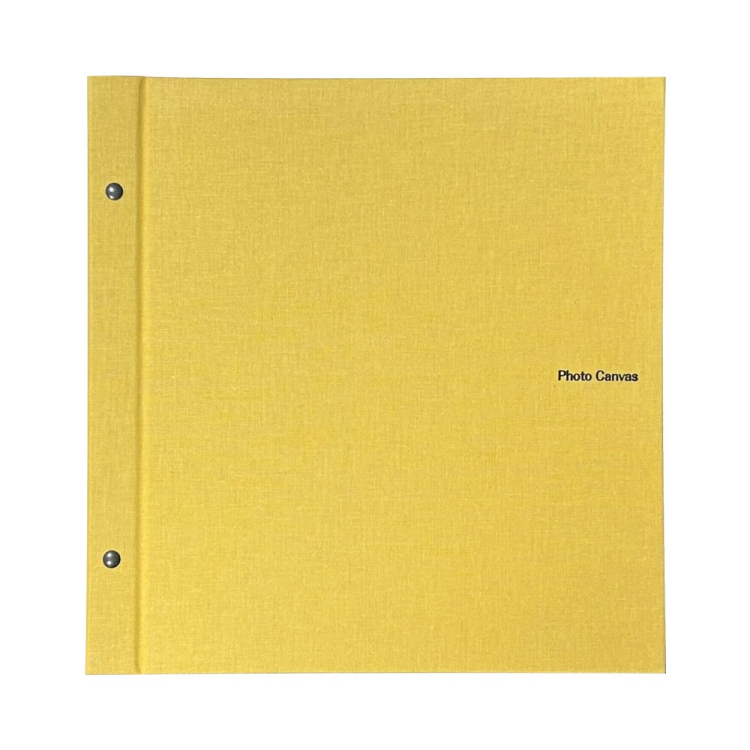 【WEB限定品】Photo Canvas フォトキャンバス 外ビス式フエルアルバム Lサイズ イエロー IT-LPC-Y