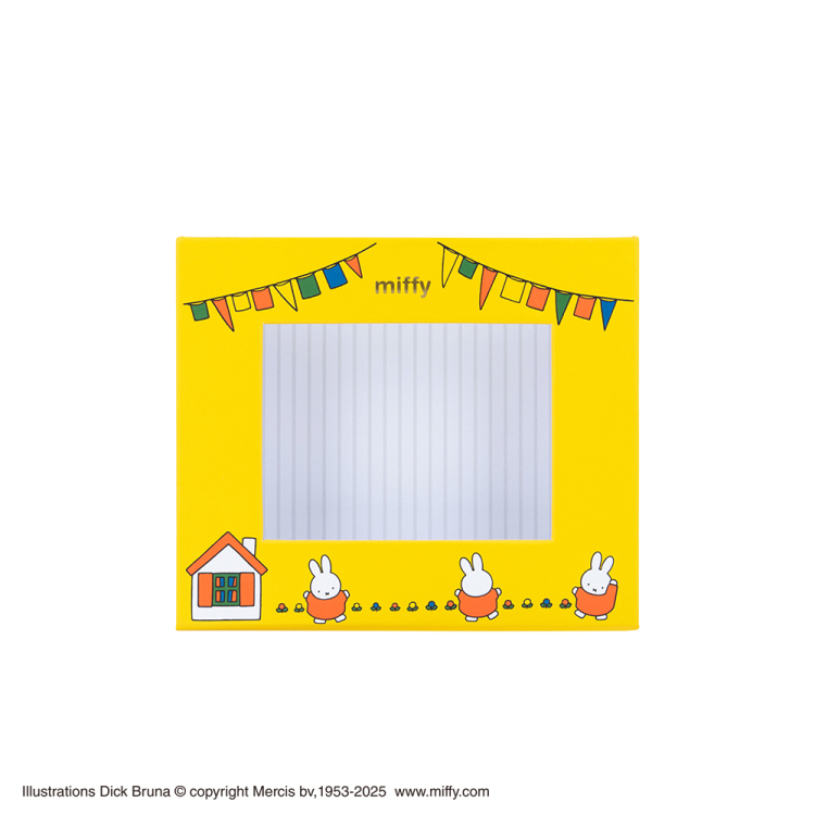 【アルバムの日記念特価】ナカバヤシ フォトランク フレームケースL ブルーナ ミッフィー イエロー A-FTPC-208-1の商品画像3枚目