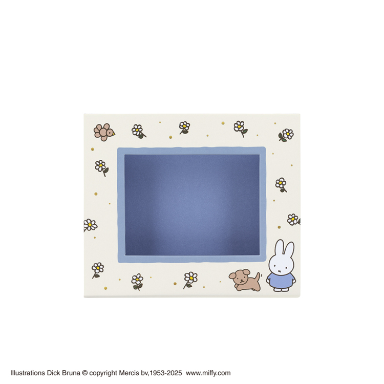 【アルバムの日記念特価】ナカバヤシ フォトランク フレームケースL ブルーナ ミッフィー ホワイト A-FTPC-208-2の商品画像3枚目