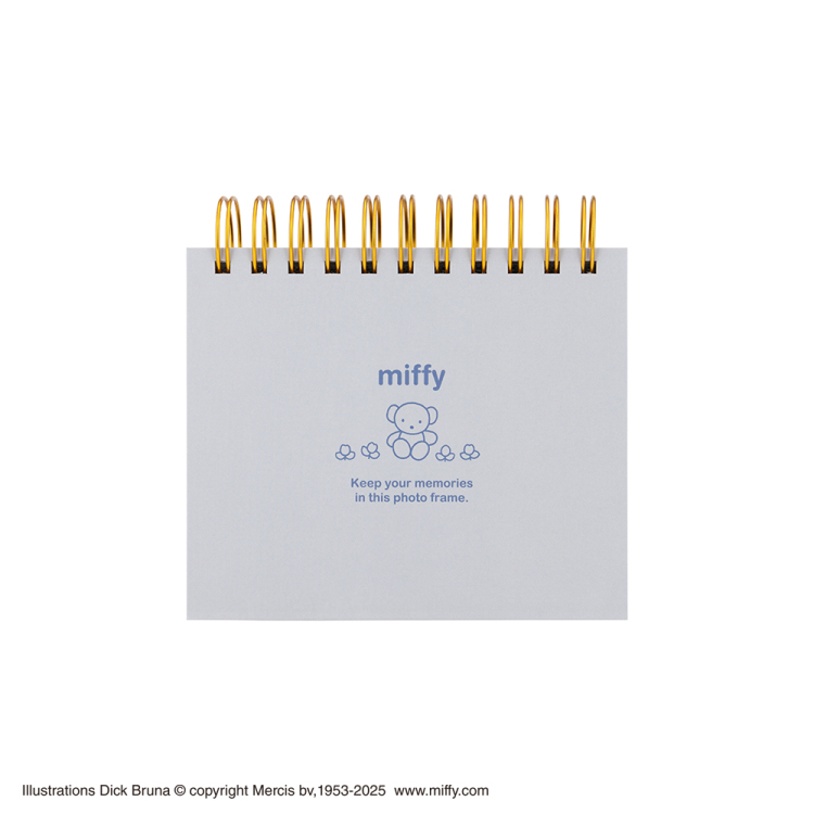 【アルバムの日記念特価】ナカバヤシ フォトランク フレームケースL ブルーナ ミッフィー ホワイト A-FTPC-208-2の商品画像4枚目