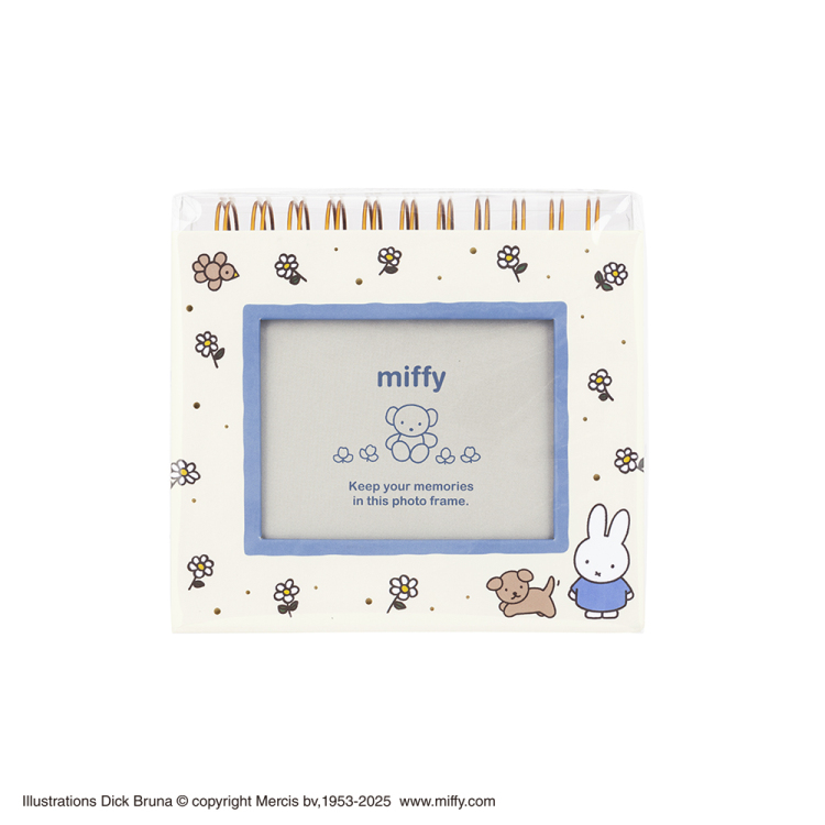 【アルバムの日記念特価】ナカバヤシ フォトランク フレームケースL ブルーナ ミッフィー ホワイト A-FTPC-208-2の商品画像6枚目