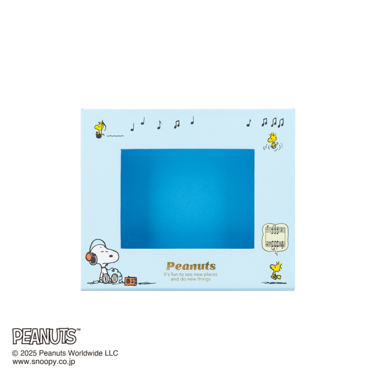 【アルバムの日記念特価】ナカバヤシ フォトランク フレームケースL ピーナッツ スヌーピー ブルー A-FTPC-209-1の商品画像3枚目