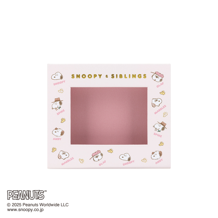 【アルバムの日記念特価】ナカバヤシ フォトランク フレームケースL ピーナッツ スヌーピー ベージュ A-FTPC-209-2の商品画像3枚目