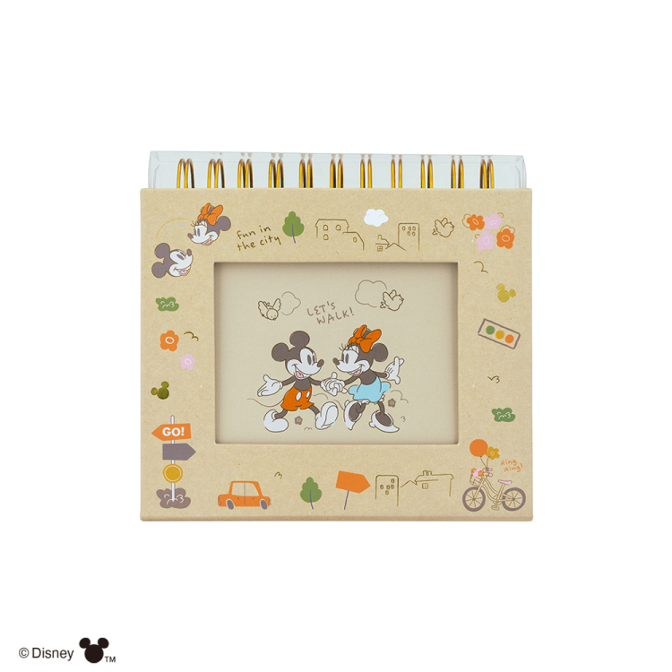 ナカバヤシ フォトランク フレームケースL ディズニー ミッキー&ミニー A-FTPC-211-1