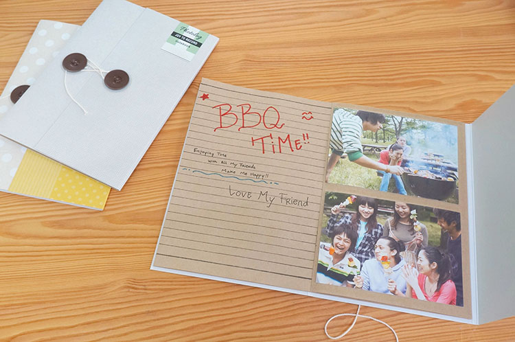 ナカバヤシ フォトログノート Lサイズ2段20枚収納 ア-PAL-NT-1の商品画像6枚目