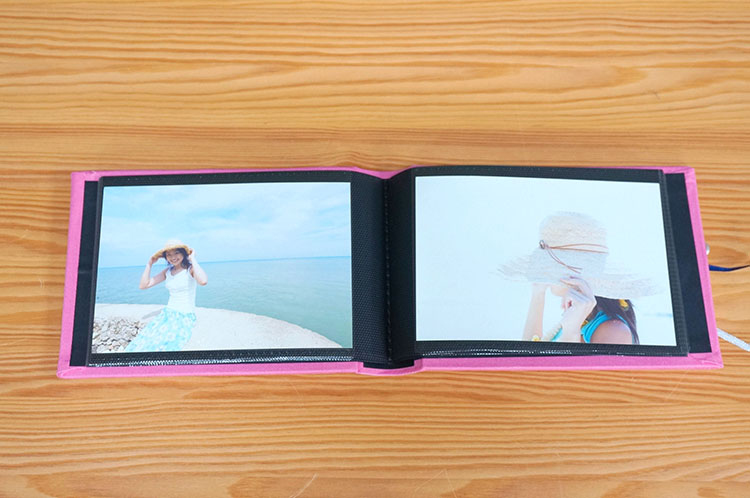 ナカバヤシ 雑貨調 ポケットアルバム/L判1段40枚 FBPK-L40-W ホワイトの商品画像4枚目