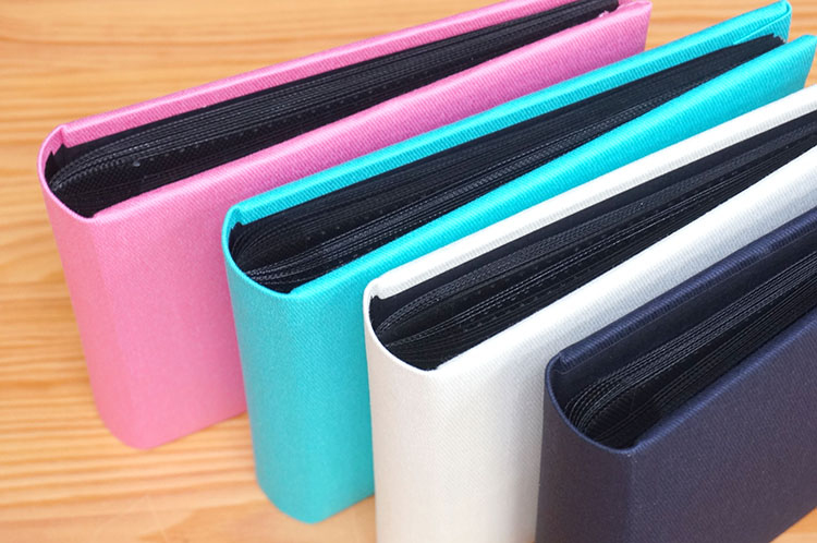 ナカバヤシ 雑貨調 ポケットアルバム/L判1段40枚 FBPK-L40-W ホワイトの商品画像5枚目