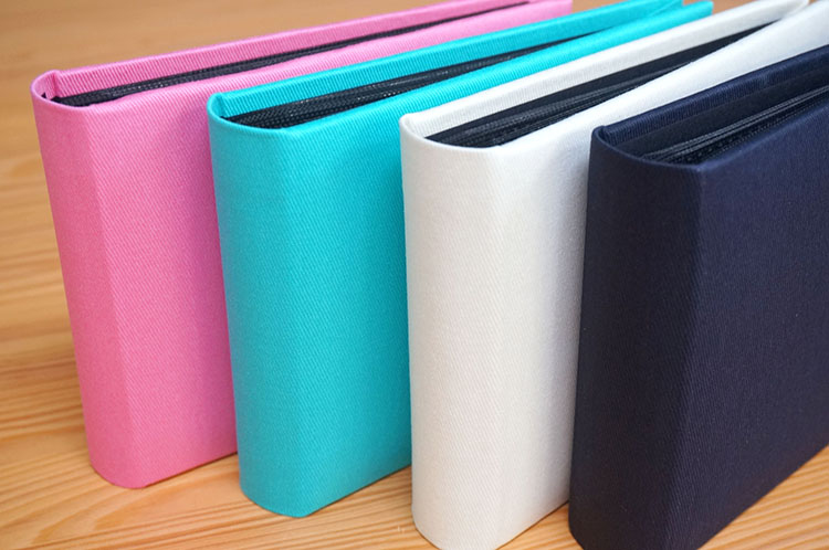 ナカバヤシ 雑貨調 ポケットアルバム/L判1段40枚 FBPK-L40-W ホワイトの商品画像6枚目