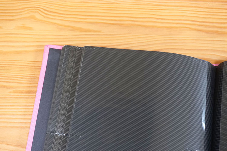 ナカバヤシ 雑貨調 ポケットアルバム/L判1段40枚 FBPK-L40-W ホワイトの商品画像7枚目