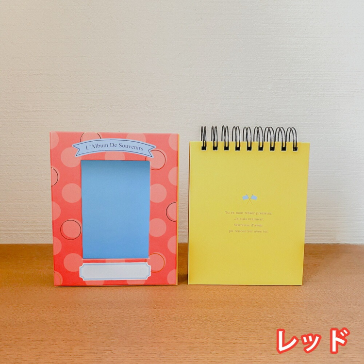 【アルバムの日記念特価】アルバム ナカバヤシ フォトランク フレームケースアルバム タテ型 L判1段60枚 ポケットアルバム A-FTPT-301-R レッドの商品画像6枚目