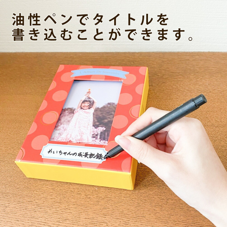 【アルバムの日記念特価】アルバム ナカバヤシ フォトランク フレームケースアルバム タテ型 L判1段60枚 ポケットアルバム A-FTPT-301-B ブルーの商品画像6枚目