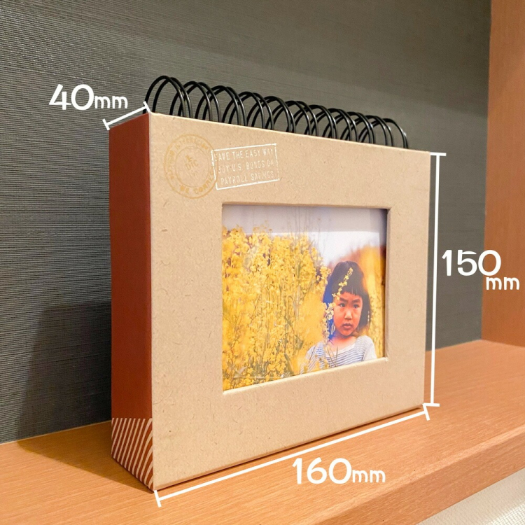 【アルバムの日記念特価】アルバム ナカバヤシ フォトランク フレームケースアルバム L判1段60枚 ポケットアルバム A-FTPC-102-G グリーンの商品画像6枚目