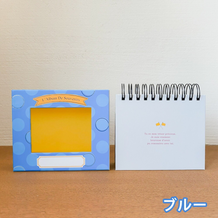 アルバム ナカバヤシ フォトランク フレームケースアルバム L判1段60枚 ポケットアルバム A-FTPC-103-B ブルーの商品画像4枚目