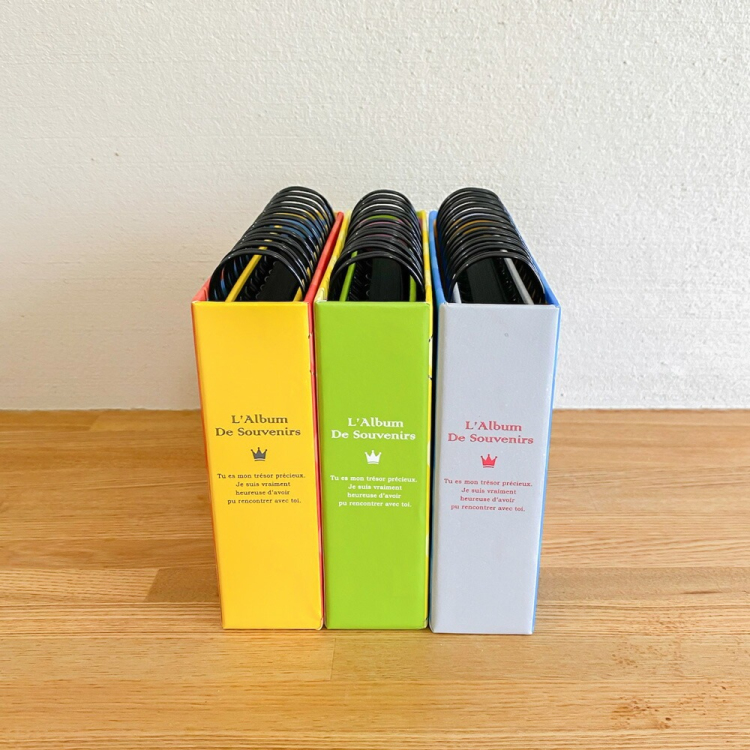 アルバム ナカバヤシ フォトランク フレームケースアルバム L判1段60枚 ポケットアルバム A-FTPC-103-Y イエローの商品画像11枚目