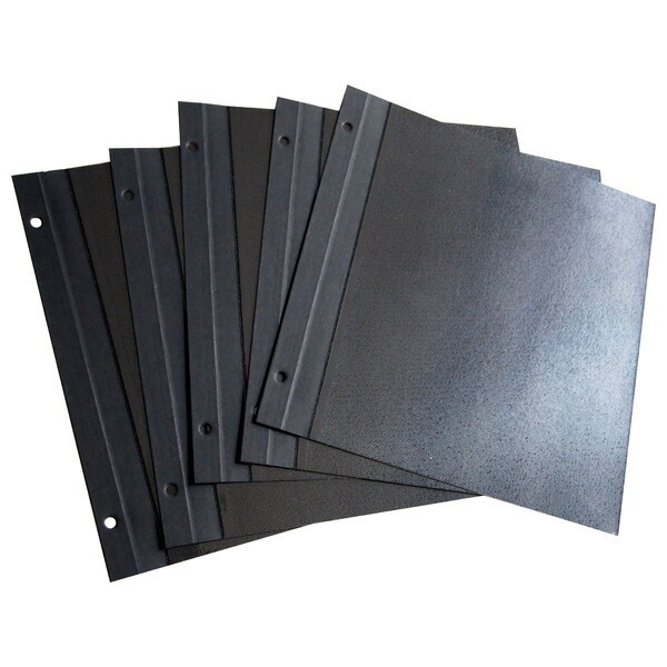 【アルバムの日記念特価】ナカバヤシ 100年台紙フリー替台紙 デミ アH-DFR-5-Dブラック (5枚組)の商品画像5枚目