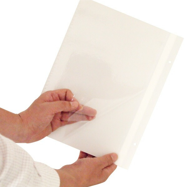 【アルバムの日記念特価】ナカバヤシ プラコート台紙 フリー替台紙 A4 ア-A4PR-5-WL (5枚組)の商品画像3枚目