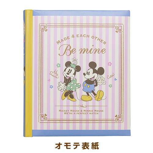 【アルバムの日記念特価】ナカバヤシ ディズニーキャラクター 背丸ブック式・L判2段(160枚収納) ア-BPL-1601-1 ミッキー&ミニー フォトアルバム 写真 大容量【Disneyzone】の商品画像3枚目