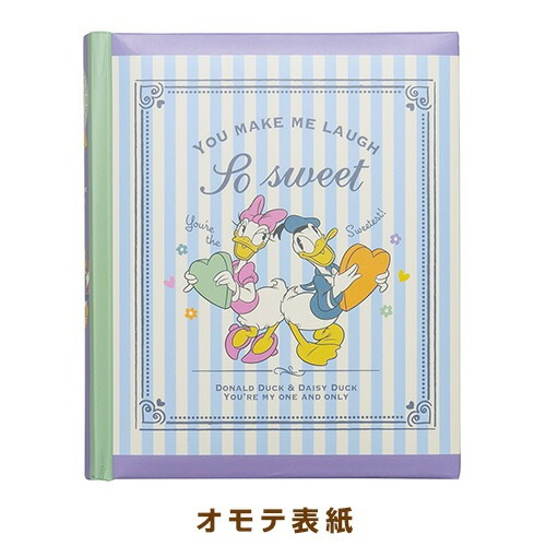 【アルバムの日記念特価】ナカバヤシ ディズニーキャラクター 背丸ブック式・L判2段(160枚収納) ア-BPL-1601-2 ドナルド&デイジー フォトアルバム 写真 大容量【Disneyzone】の商品画像3枚目