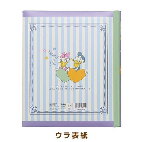 【アルバムの日記念特価】ナカバヤシ ディズニーキャラクター 背丸ブック式・L判2段(160枚収納) ア-BPL-1601-2 ドナルド&デイジー フォトアルバム 写真 大容量【Disneyzone】の商品画像4枚目