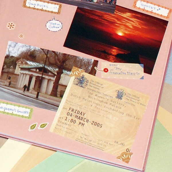 【アルバムの日記念特価】ナカバヤシ 100年台紙フリー替台紙 L ピンク アH-LFR-5-P (5枚組)の商品画像3枚目