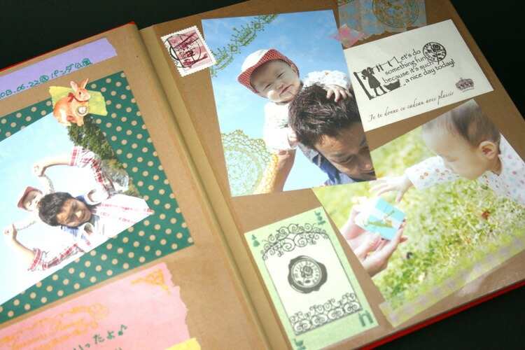 【Terracotta】 ナカバヤシ/フリー替台紙/デミ ア-DPR-5-KR　(5枚組)の商品画像4枚目