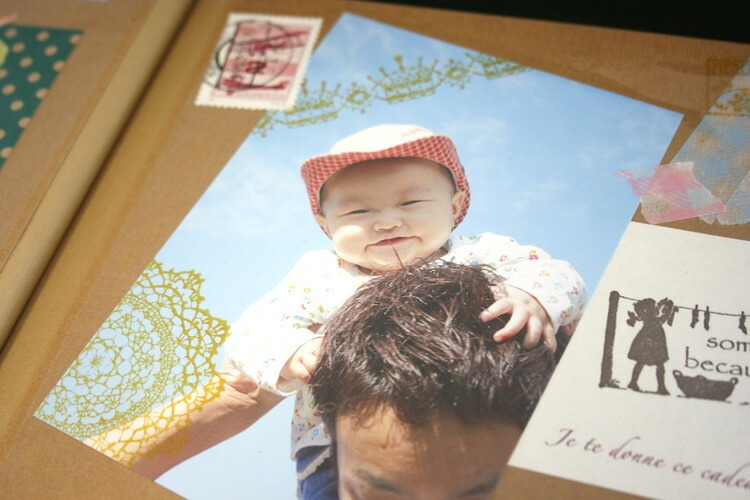 【Terracotta】 ナカバヤシ/フリー替台紙/デミ ア-DPR-5-KR　(5枚組)の商品画像3枚目