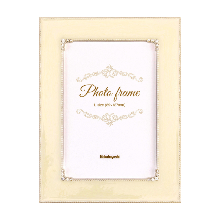 ナカバヤシ フォトフレーム/金属製/スクエア/L F-TA-120-L