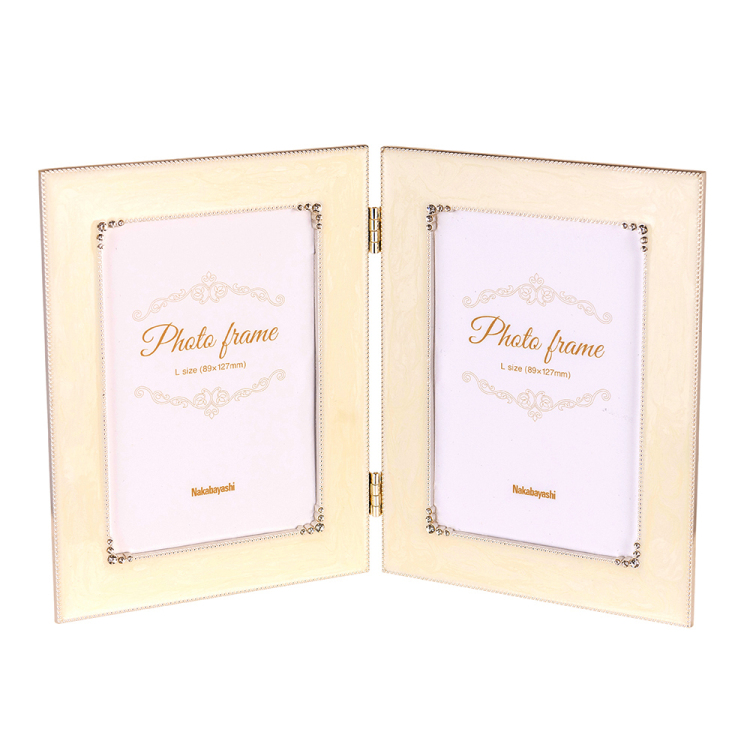 ナカバヤシ フォトフレーム/金属製/スクエア/L/2面 F-TA-120-2の商品画像2枚目