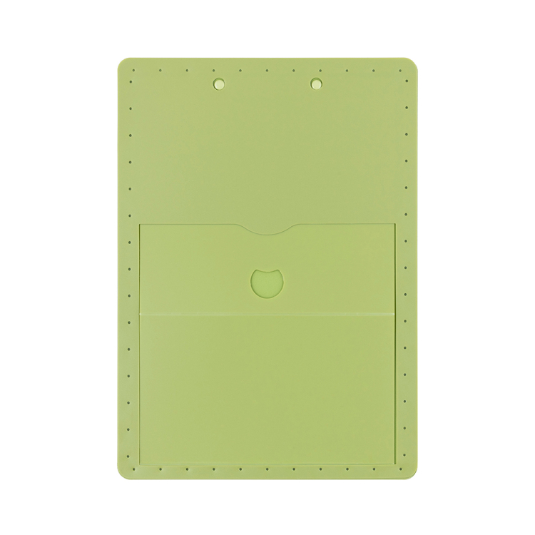ナカバヤシ スタンドクリップボード/タテヨコ/A4/リーフグリーン QB-TTCA4-Gの商品画像2枚目