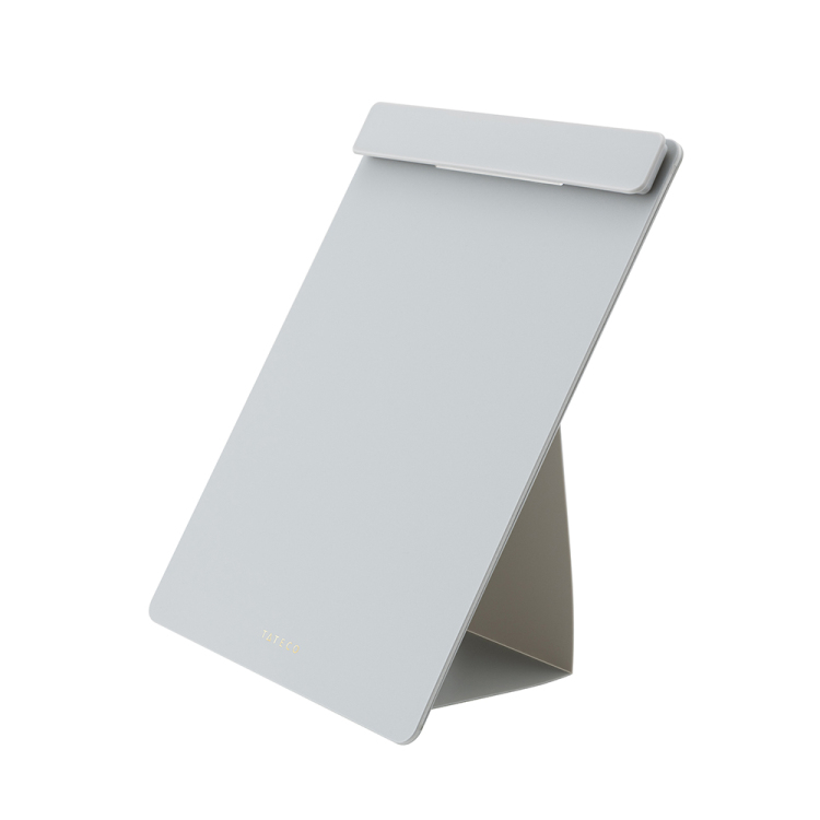 ナカバヤシ スタンドクリップボード/タテヨコ/A4/アイスグレー QB-TTCA4-GYの商品画像3枚目