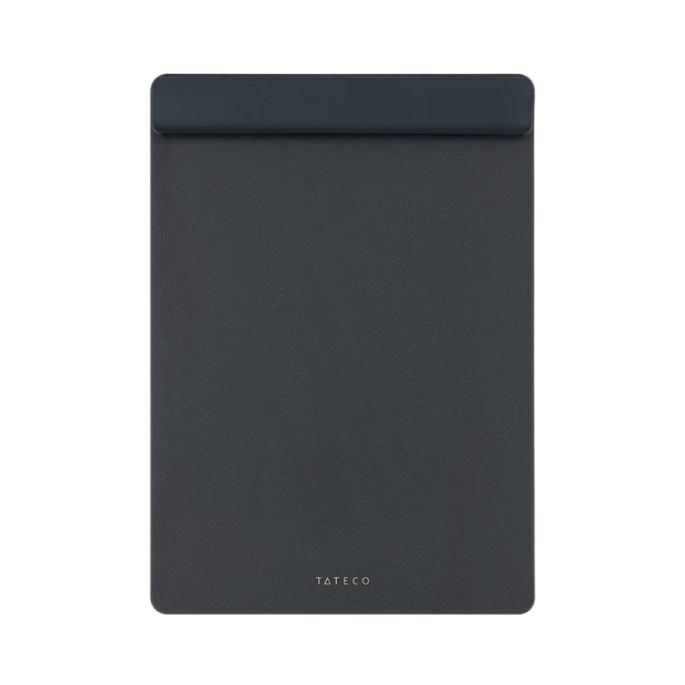 ナカバヤシ スタンドクリップボード/タテヨコ/A4/フルブラック QB-TTCA4-D