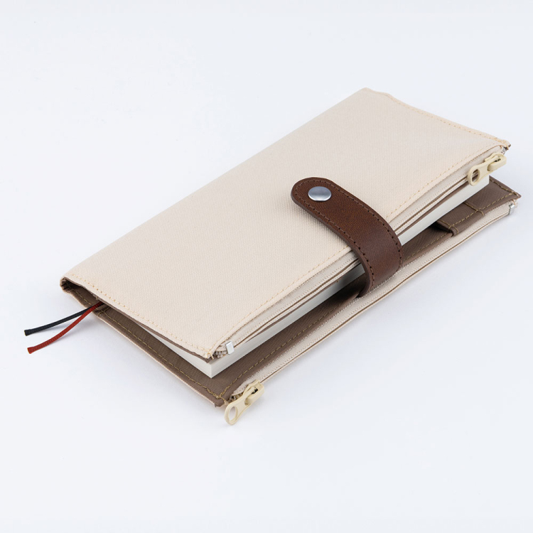 【2026年度版 手帳】 ナカバヤシ ウォレットダイアリー2026/ベージュ WD-019-26S【ポスト投函1】の商品画像2枚目